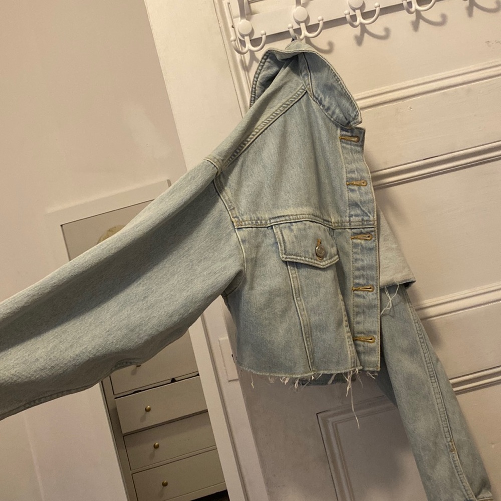 Cropped Jean jacket